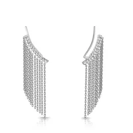 Серьги из серебра с32-1318Сф