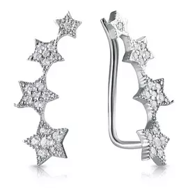 Серьги из серебра с47-206Сф