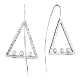 Серьги из серебра S86612050000