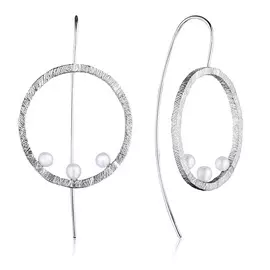 Серьги из серебра S86612052000