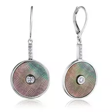 Серьги из серебра S86615056000