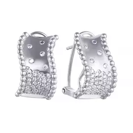 Серьги из серебра SE02907A_SR_001_WG