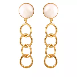 Серьги из серебра SE2250_SR_WP_YG