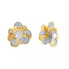 Серьги из серебра SE32315-BM_SR_001_YG