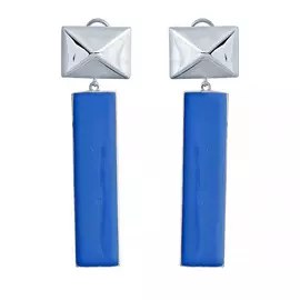 Серьги из серебра SE36106_SR_ENAM_WG