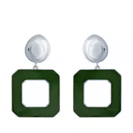 Серьги из серебра SE36107_SR_ENAM_WG