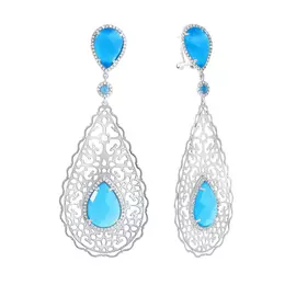 Серьги из серебра SET81655EW_GAG_001_BW