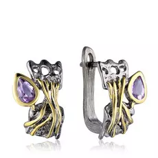 Серьги из серебра SZ661R008000