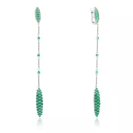 Серьги из серебра TSC6503-E-AG