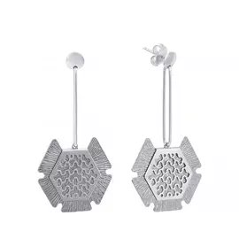 Серьги из серебра VAG0820A-BRHNO_SR_WG