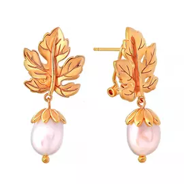 Серьги из серебра YE01831_SR_WP_YG