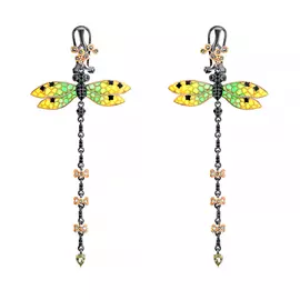 Серьги из серебра YE01836_SR_PD_SP_ENAM_BJ