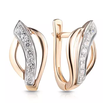 Серьги из золота 004-597-159