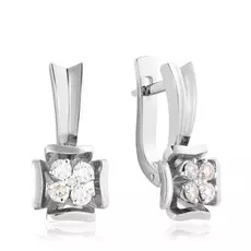 Серьги из золота 01С078-01