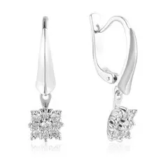 Серьги из золота 01С099-01