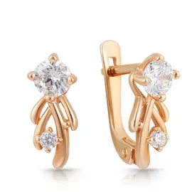 Серьги из золота 01С116081
