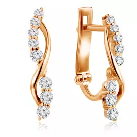 Серьги из золота 01С116534