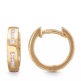 Серьги из золота 01С117324