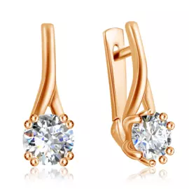 Серьги из золота 01С118526