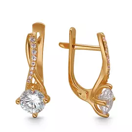 Серьги из золота 01С118527