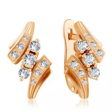 Серьги из золота 01С166192