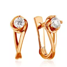 Серьги из золота 01С615750