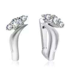 Серьги из золота 01С674411