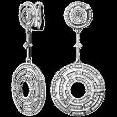 Серьги из золота 01С676390