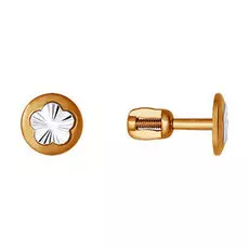 Серьги из золота 022364