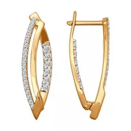 Серьги из золота 024758