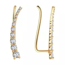 Серьги из золота 026533