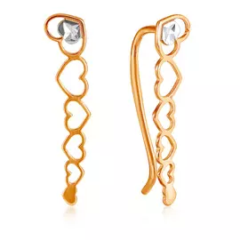 Серьги из золота 026578