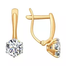 Серьги из золота 026703