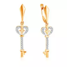 Серьги из золота 026802