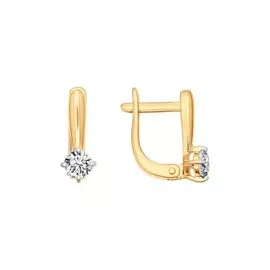 Серьги из золота 026809