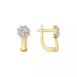 Серьги из золота 026810