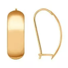 Серьги из золота 027073