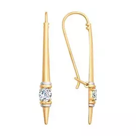 Серьги из золота 027842