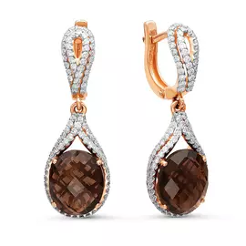 Серьги из золота 02-1075/8