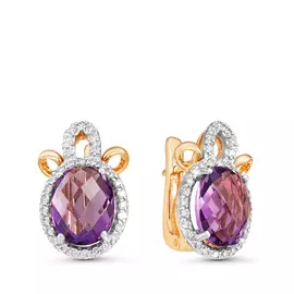 Серьги из золота 02-1132/4