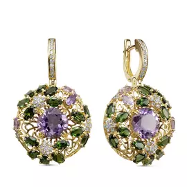 Серьги из золота 02-1184