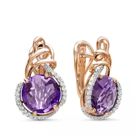 Серьги из золота 02-1228/4