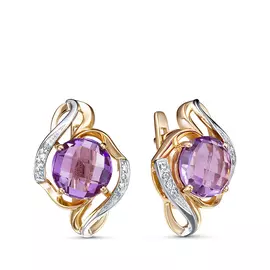 Серьги из золота 02-1303/4