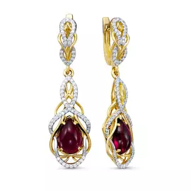 Серьги из золота 02-1354