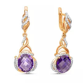 Серьги из золота 02-1363/4