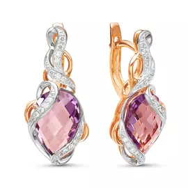 Серьги из золота 02-1372/4