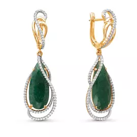 Серьги из золота 02-1471