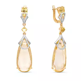 Серьги из золота 02-1495