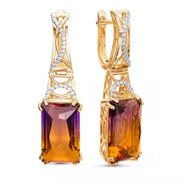 Серьги из золота 02-1515