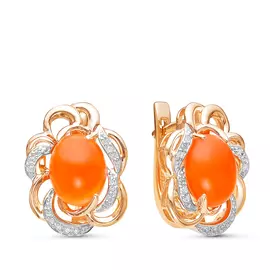 Серьги из золота 02-1574